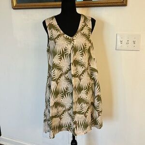 Rachel Zoe Linen Midi Dress with Pockets, Sz. S.